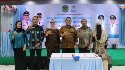 PT Vale Hibahkan Pasar F ke Pemkab Lutim, Akan Dikembangkan Jadi Pusat Ekonomi Baru