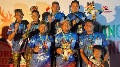 FORNAS VIII Luwu Timur Buktikan Eksistensi di Cabang Olahraga Airsoft