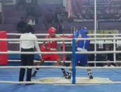 Dua Petinju Luwu Timur Sabet Kemenangan Gemilang di Kejurprov Tinju 2025