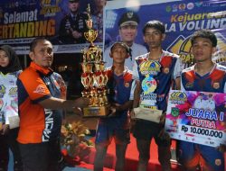 Bupati Irwan Guyur Puluhan Juta untuk Atlet Voli Lutim Cup 2025