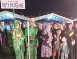 Kafilah Lutim Pertama Tiba di Maros Bawa 500 Suporter